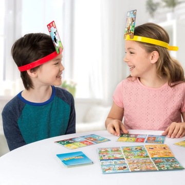 HEDBANZ Junior Czółko настольная игра для детей, семейная игра «Кто я?»
