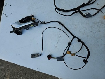 ВНУТРЕННИЕ РУЧКИ, НАКЛАДКА НА ДВЕРИ С ПОДСВЕТКОЙ AMBIENTE AUDI A4 B9 8W ЕВРОПА