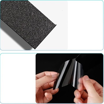 НАКЛЕЙКА НА ПОРОГ ДВЕРИ АВТОМОБИЛЯ 1 РУЛОН 7 СМ*5 М ТЕКСТУРИРОВАННАЯ ПОВЕРХНОСТЬ