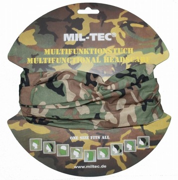 Chusta Ochronna Wielofuncyjna Komin Bandana Moro Mil-Tec BW TARN