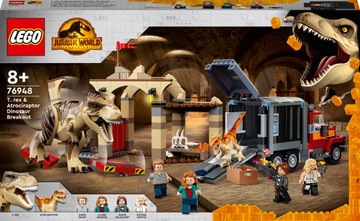 LEGO Jurassic World Ucieczka tyranozaura 76948