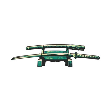 Naprasowanka Japonia samurai ninja 6 do 20cm