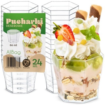 POJEMNIK PIRAMIDA NA PRZEKĄSKI PUCHARKI DO DESERÓW