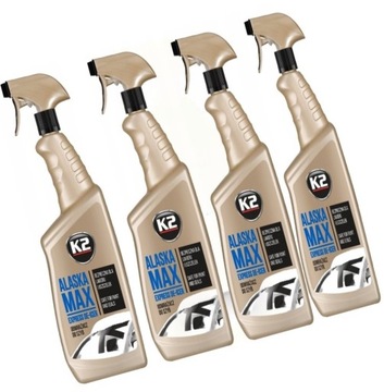 K2 ALASKA ODMRAŻACZ DO SZYB 700 ML -70C 4 SZTUKI
