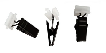 Металлическая ЛЯГУШКА с направляющей для SLIM ШТОРНОГО КАРДИНА