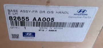 HYUNDAI ELANTRA SKŘÍŇKA KAZETA KLIKY LEVÝ PŘEDNÍ OE: 82655-AA005