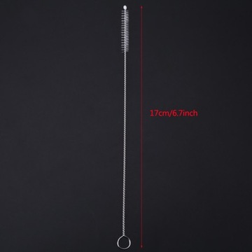 20 ЩЕТКОВ ДЛЯ ЧИСТКИ СОЛОМОК, ТРУБКИ 17 СМ