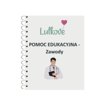 KSIĄŻECZKA DLA DZIECKA NAUKA ZAWODÓW