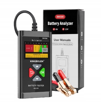 TESTER DO AKUMULATORÓW BATERII 6V 12V 2-220AH j.PL