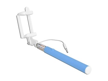 SELFIE STICK KIJEK PATYK Z KABLEM TELEFONU K071