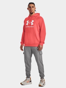 BLUZA MĘSKA Z KAPTUREM UNDER ARMOUR DRESOWA SPORTOWA BAWEŁNA 1379758