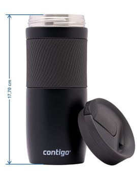 Термокружка Contigo Byron 470мл Бургундия 6ч/12ч