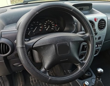 Citroen C1 C3 C4 C5 Picasso Berlingo pokrowiec na kierownice CZARNY Gładki
