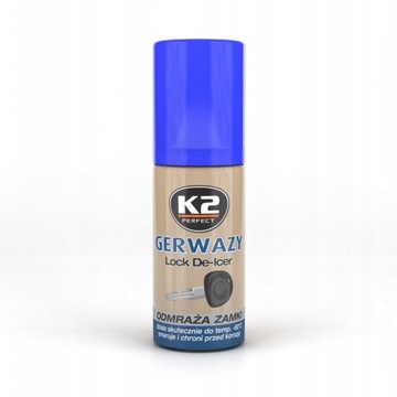 GERWAZY Odmrażacz do zamków, 50 ml