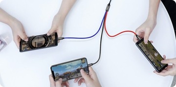 USB-КАБЕЛЬ BASEUS STRONG 3-В-1 ДЛЯ IPHONE MICRO TYPE-C COMBO 3,5 А, 30 СМ