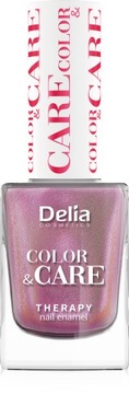 Лак для ногтей DELIA Classic нового поколения Color&Care, 11 мл 924