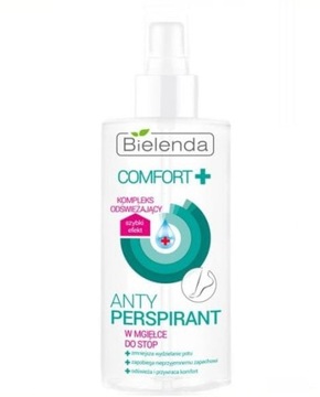 BIELENDA Comfort+ Antyperspirant w mgiełce do stóp odświeżający 150ml