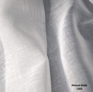 Образцы однотонных белых шторных тканей