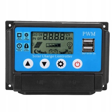 Solarny Regulator Ładowania Akumulatorów PWM 40A