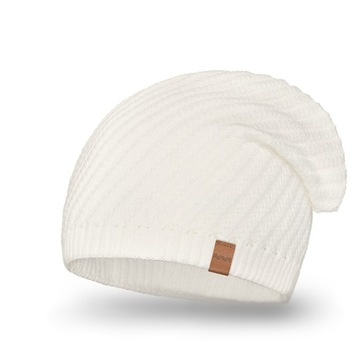 Damska Ciepła CZAPKA beanie smerfetka kolory P6