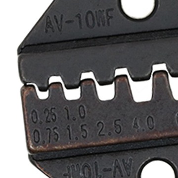 Обжимные клещи заменяют обжимные губки Обжимные клещи HS 10WF
