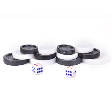 Plastikowe szachy 32 sztuk Draughts gra planszowa