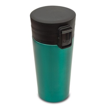 KUBEK IZOTERMICZNY PODWÓJNE ŚCIANKI INOX SZCZELNY CASPER 350ML ZIELONY