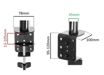Держатель для ноутбука, регулируемый, универсальный, 2-в-1