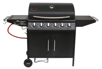 GRILL GAZOWY FLORIDA III 6+1 18,2 kW ŻELIWO+PŁYTA