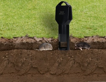 PUŁAPKA ŁAPKA URZĄDZENIE KRETOŁAP NA KRETY NORNICE NO PEST MOLE CRUNCHER XL