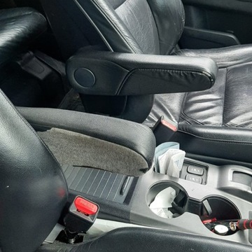Чехол на подлокотник Honda CRV в сборе - черный