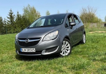 Opel Meriva II Mikrovan Facelifting 1.4 Turbo ECOTEC 120KM 2016 Opel Meriva fabryczne LPG, klimatyzacja, impor...