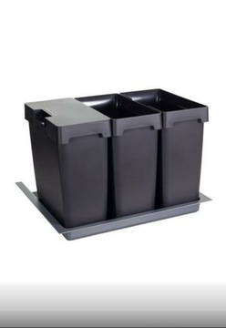 PEKA 09.4360.KPL OEKO - ZESTAW POJEMNIKÓW 600/ wys. 375/ 3x17 z 1 pokrywką/