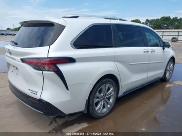 Toyota Sienna III 2022 Toyota Sienna Platinum, 2022r., 2.5L 2.5 Hybryda 245KM, zdjęcie 2