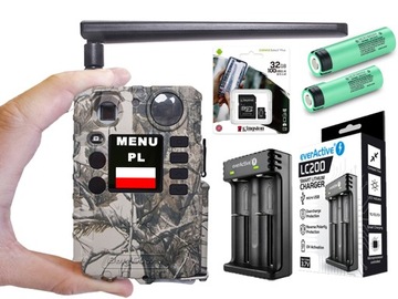 Fotopułapka kamera leśna BG410-M wysyła MMS monitoring