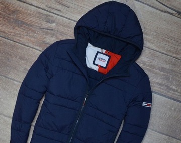 161 Kurtka MĘSKA Tommy Hilfiger PIKOWANA ZIMOWA rozmiar L