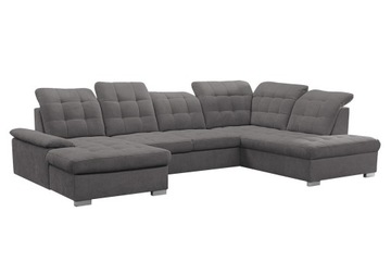 Luksusowy Narożnik U, Spanie, Pojemnik na pościel - Unikatowy design!