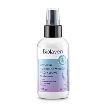 BIOLAVEN Odżywka-Mgiełka bez Spłukiwania z Lawendą, Nawilżenie 150ml
