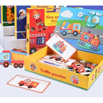 Магнитный пазл Транспортные средства Пазл Magnesium