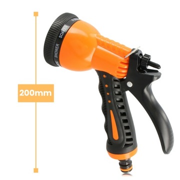 Садовый спринклерный шланговый пистолет 8 ФУНКЦИЙ Спринклерный пистолет для полива