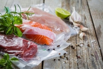 ФОЛЬГА С НАКАТКОЙ ДЛЯ ВАКУУМНОЙ УПАКОВКИ ЗАПАВОЧНЫХ МАШИН, РУКАВ 28 СМ, РОЛОН 12 М