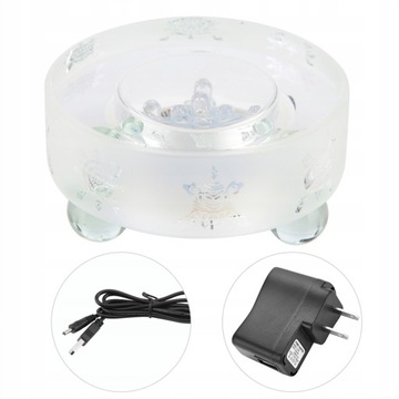 Красивый мини-кристаллический светодиодный светильник с рисунком Будды