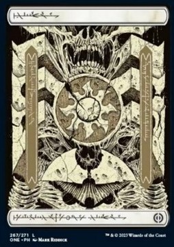 Plains (V.2) PHYREXIAN FOIL - Magic