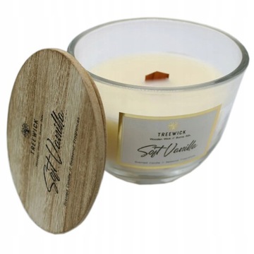 ŚWIECA ZAPACHOWA TREEWICK ŚWIECZKA SOFT VANILLA
