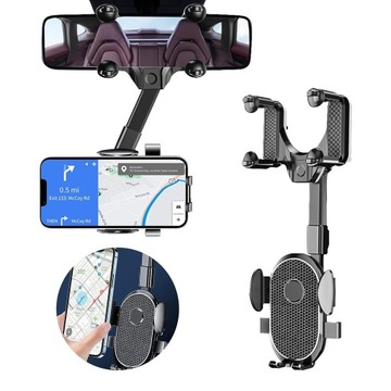 UCHWYT NA TELEFON NA DO SAMOCHODU 360° Z KLIPSEM