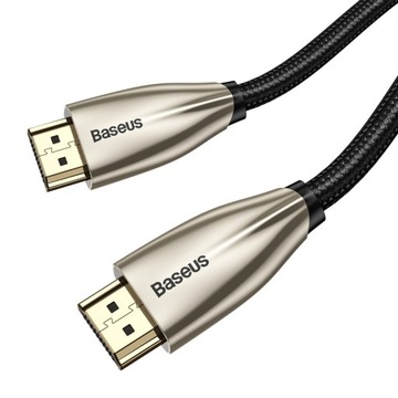 НЕЙЛОНОВЫЙ КАБЕЛЬ BASEUS HDMI 2.0 4K 60 Гц 3D 18 Гбит/с 2 м