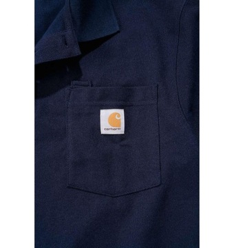 Koszulka Carhartt Polo Contractor Work Navy