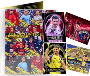 2023 FIFA ALBUM karty LIMITED EDITION Lista + MESSI RONALDO Miami AL Nassr