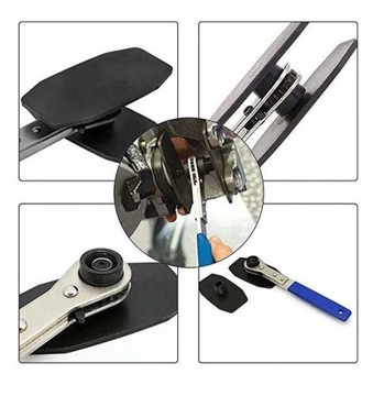 РАСШИРИТЕЛЬНЫЙ ЗАЖИМ С ХРАПОВКОЙ ТОРМОЗНОГО ПОРШНЯ