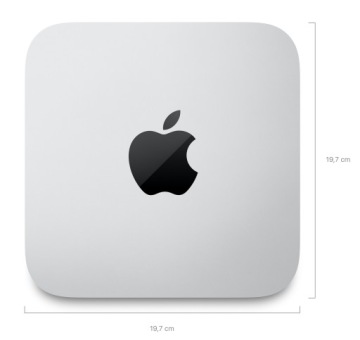 Apple Mac Studio: чип Apple M1 Ultra, 20-ядерный процессор и 48-ядерный графический процессор, твердотельный накопитель емкостью 1 ТБ.